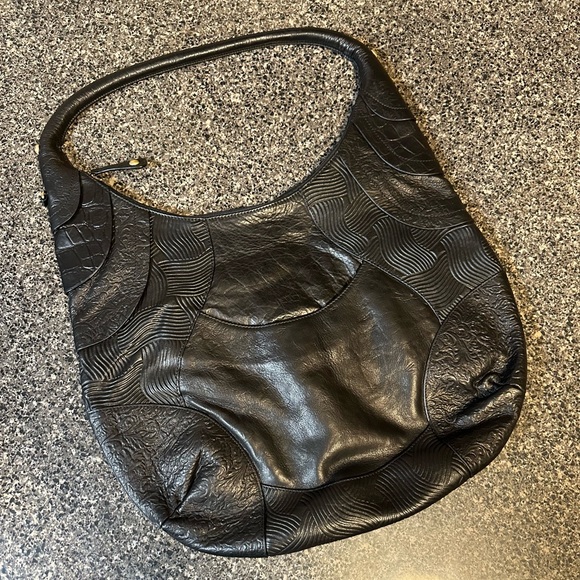 Carlos Falchi Handbags - Carlos Falchi CHI Hobo Shoulder Bag with Keychain NWOT